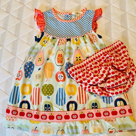 Matilda Jane Other - Matilda Jane Apples and Pears Baby Dress